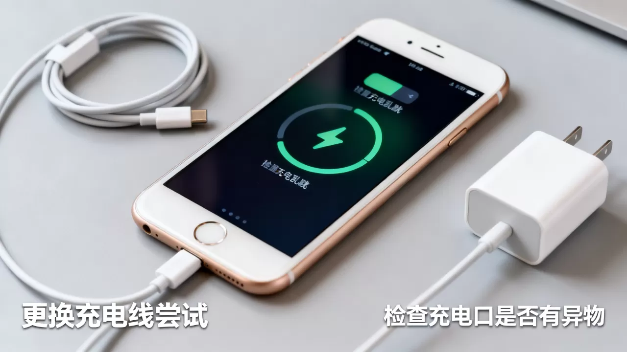 iphone6充电乱跳怎么解决，iPhone6充电异常