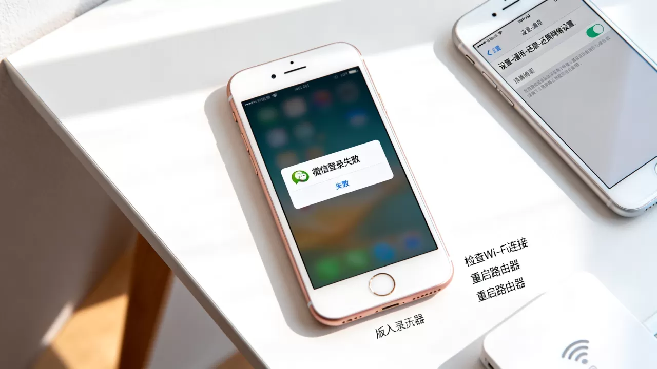 iphone6还原网络设置，iphone6还原网络设置后微信登录不上怎么办