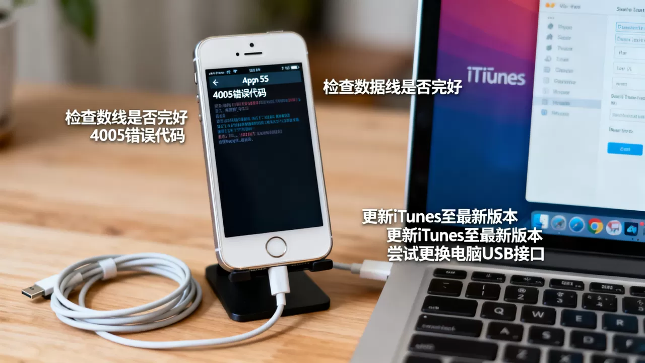 苹果5s刷机4005怎么解决?苹果5s刷机4005错误代码 苹果5s刷机4005怎么解决?苹果5s刷机4005错误代码