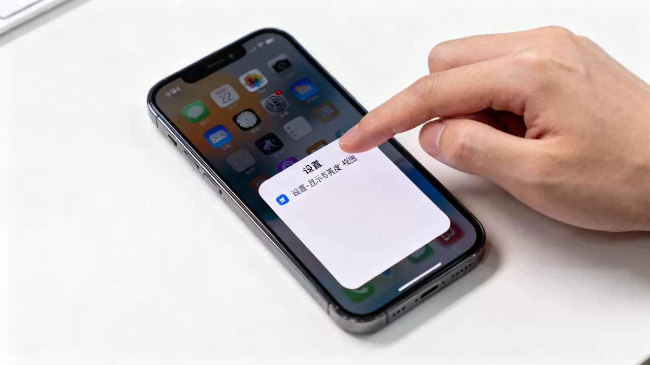 iphone桌面图标变小了怎么恢复？iphone图标大小怎么调