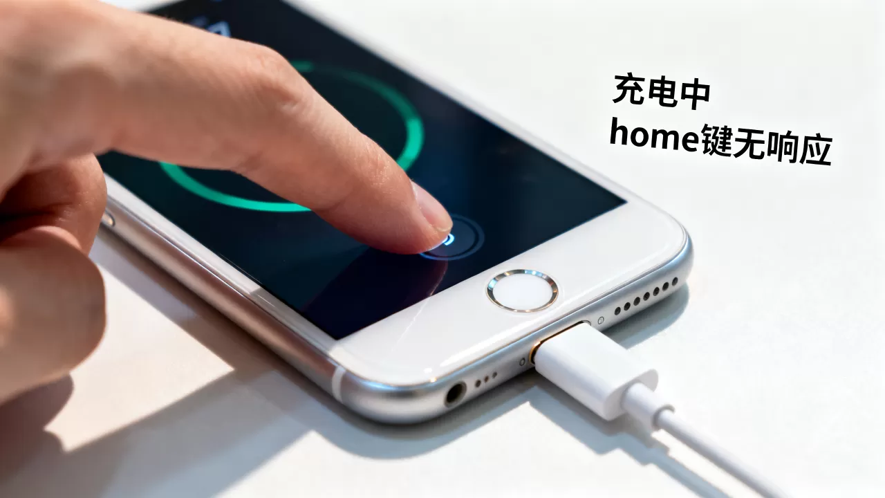 iphone7充电时home键失灵怎么办，iphone7充电时home