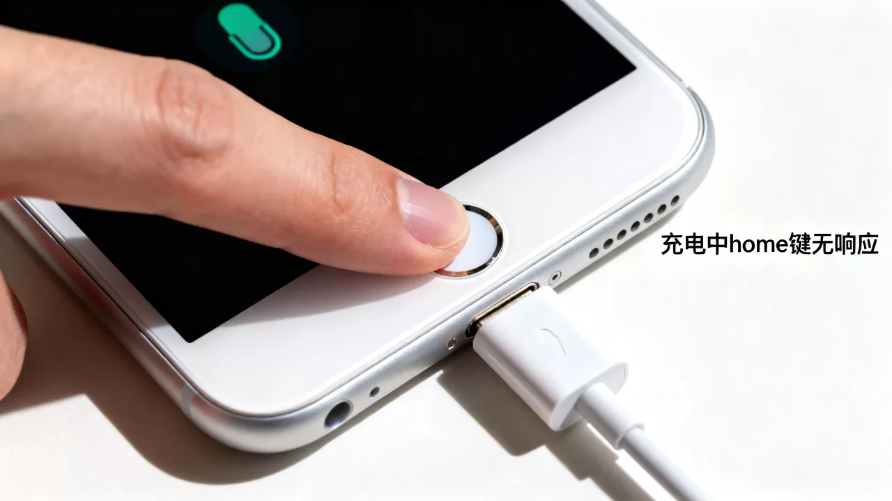 iphone7充电时home键失灵怎么办，iphone7充电时home