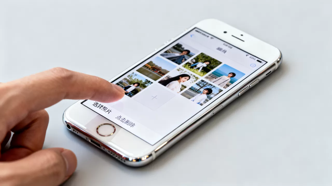 iPhone6怎么批量删除，iPhone6批量删除照片