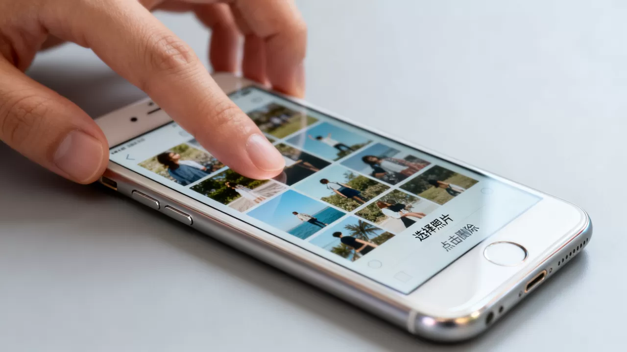 iPhone6怎么批量删除，iPhone6批量删除照片
