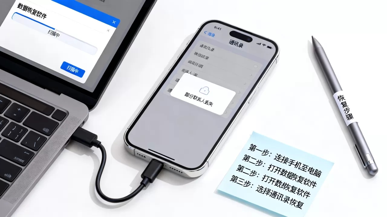 iphone通讯录部分丢失怎么办？iphone通讯录恢复