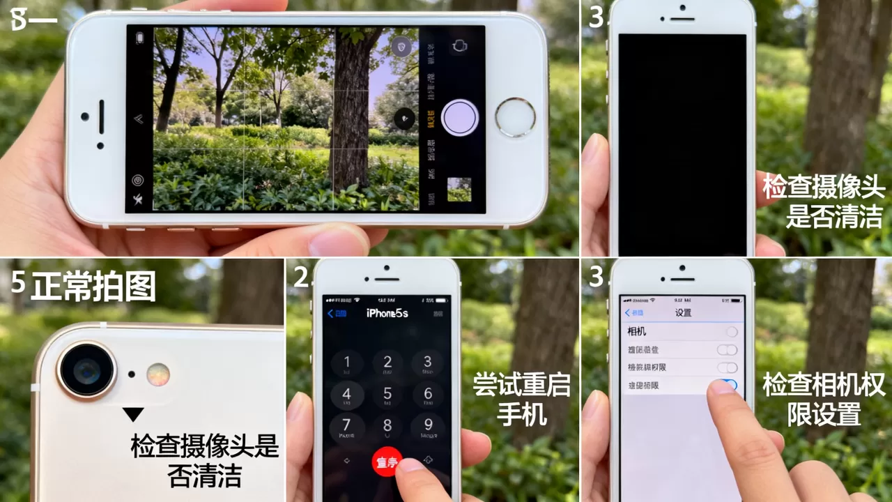 iphone5s无法拍照怎么办?iphone5s拍照黑屏解决方法 iphone5s无法拍照怎么办?iphone5s拍照黑屏解决方法