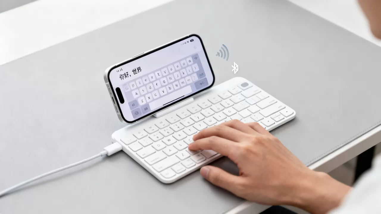 iphone蓝牙键盘怎么打字,iphone蓝牙键盘输入法 iphone蓝牙键盘怎么打字,iphone蓝牙键盘输入法