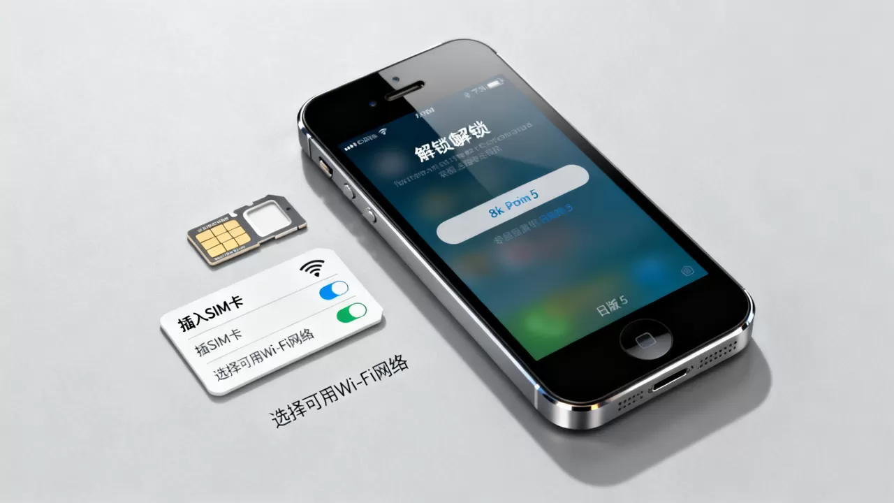 日版iphone5怎么解锁，日版iphone5解锁方法