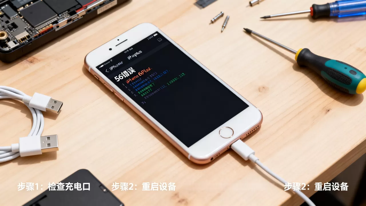 iphone6plus出现56错误怎么办，iphone6plus56错误解决方法