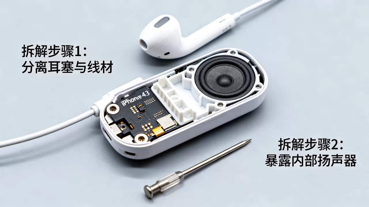 iphone4s耳机怎么拆解,iphone4s耳机拆解 iphone4s耳机怎么拆解,iphone4s耳机拆解