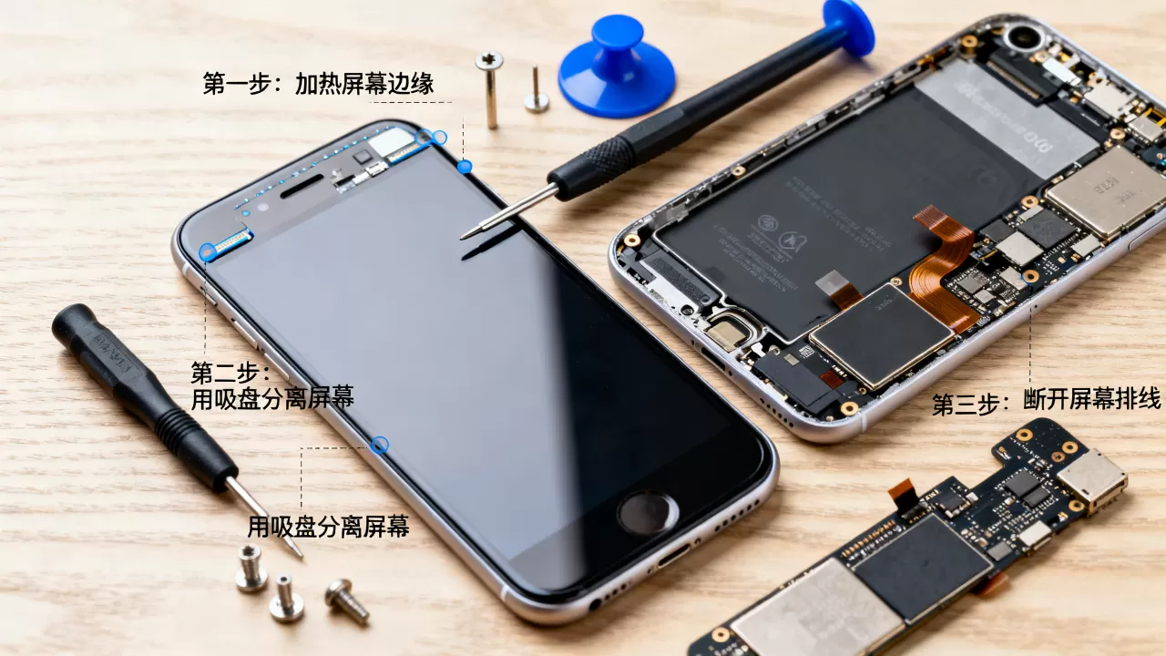 iphone6屏幕怎么拆,iphone6屏幕更换教程 iphone6屏幕怎么拆,iphone6屏幕更换教程