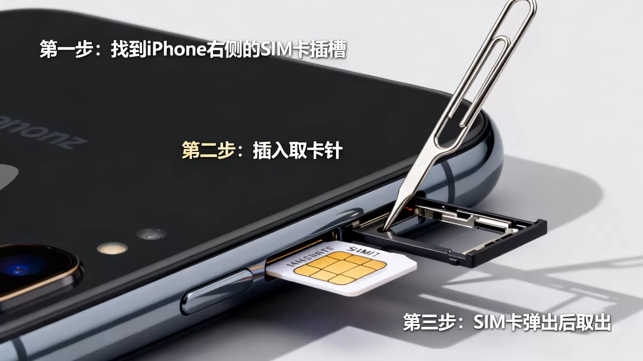 怎么取iphone的sim卡,苹果iPhone取出SIM卡教程 怎么取iphone的sim卡,苹果iPhone取出SIM卡教程
