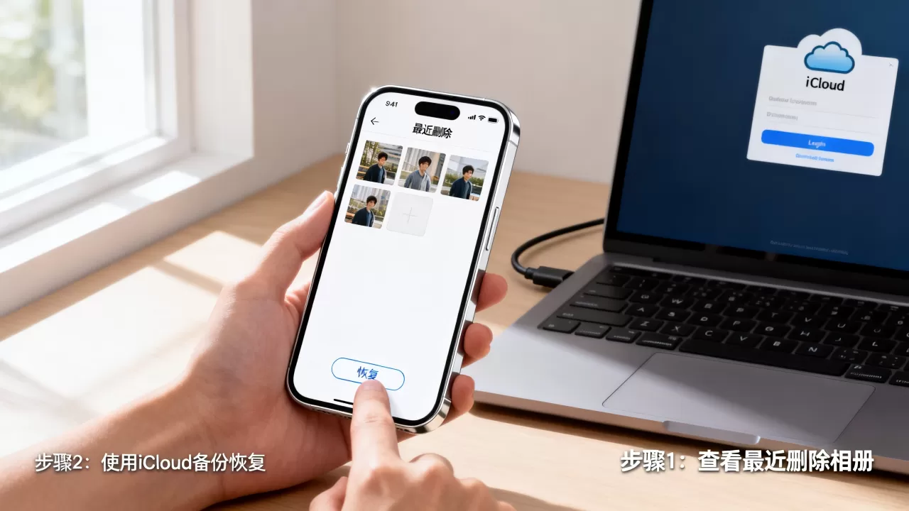 iphone如何找回删除的照片，苹果手机删除照片怎么恢复