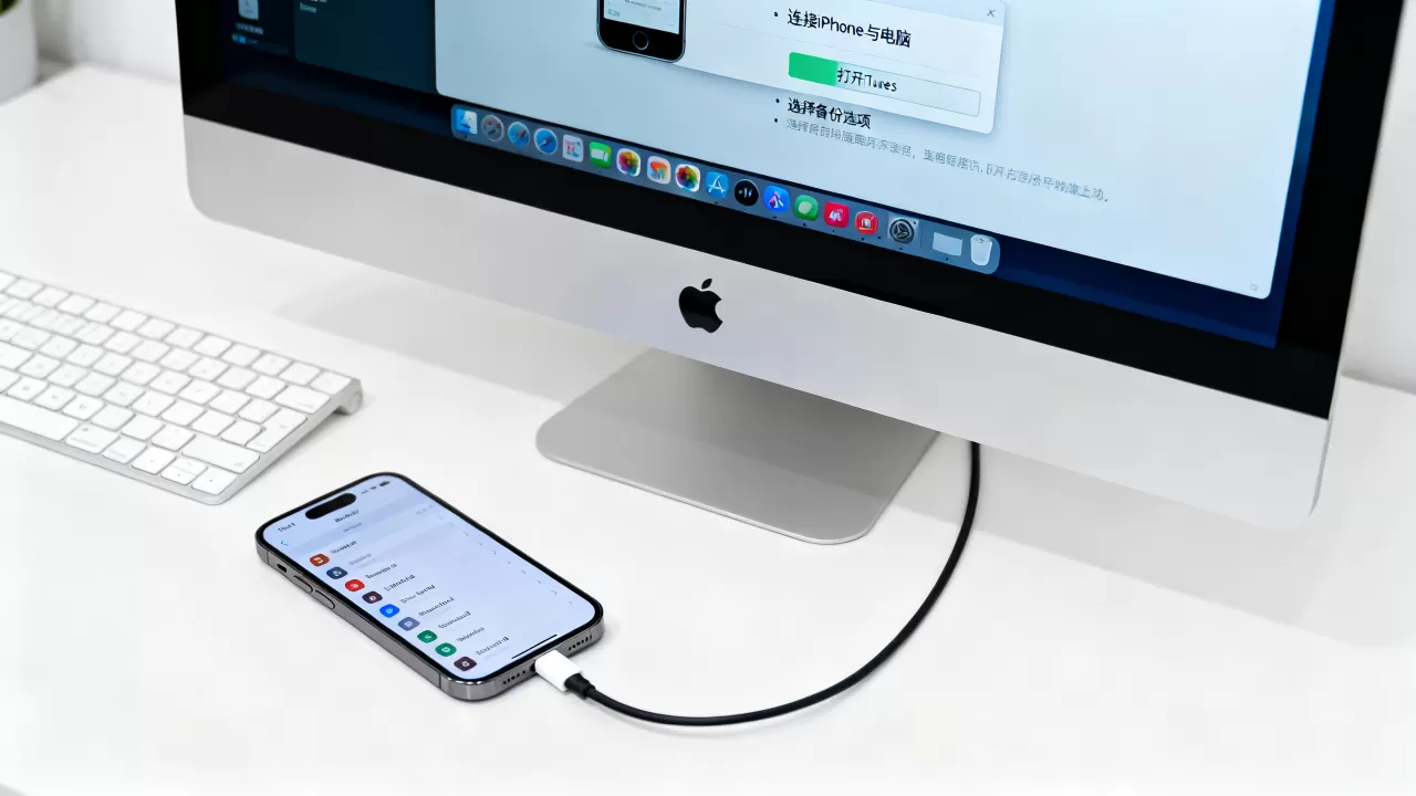 itunes备份iphone通讯录，iphone通讯录怎么备份到电脑
