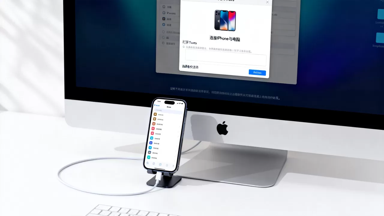 itunes备份iphone通讯录，iphone通讯录怎么备份到电脑