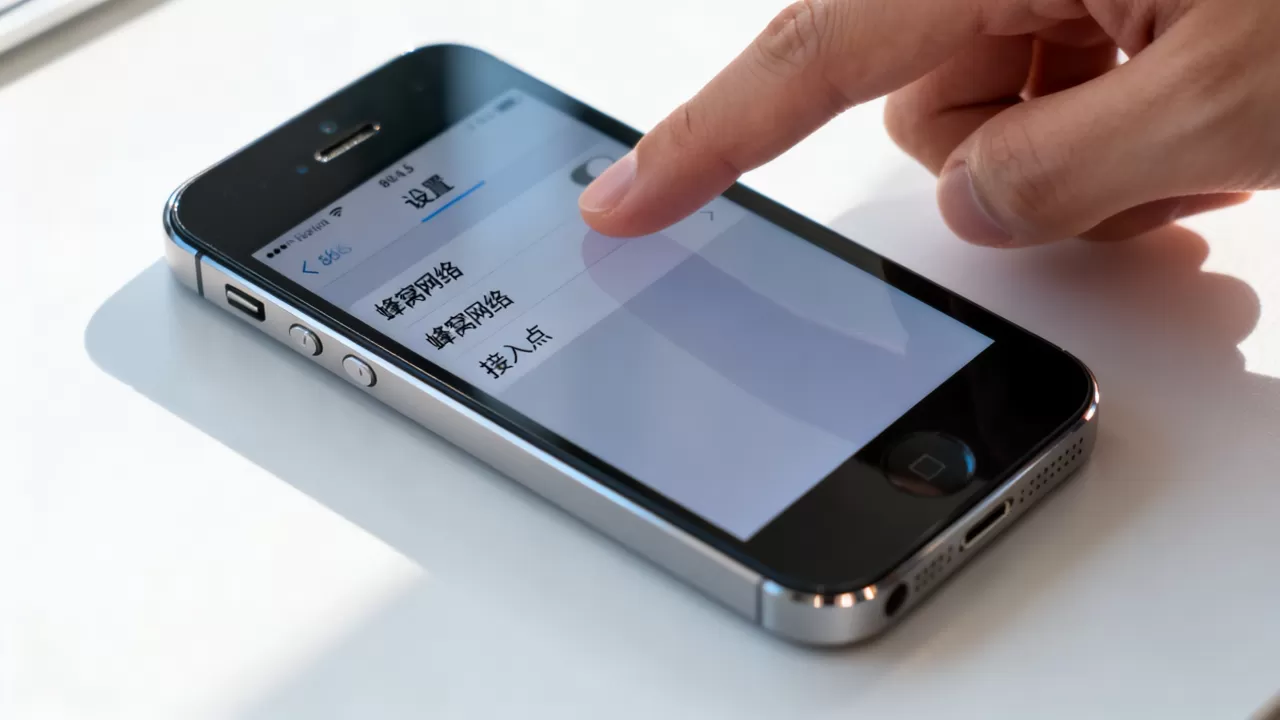 iphone5接入点设置方法，iphone5怎么设置接入点