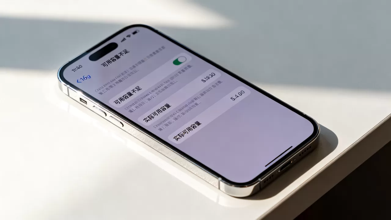 16g iphone 可用容量不足怎么办?iphone 16g 实际可用容量 16g iphone 可用容量不足怎么办?iphone 16g 实际可用容量