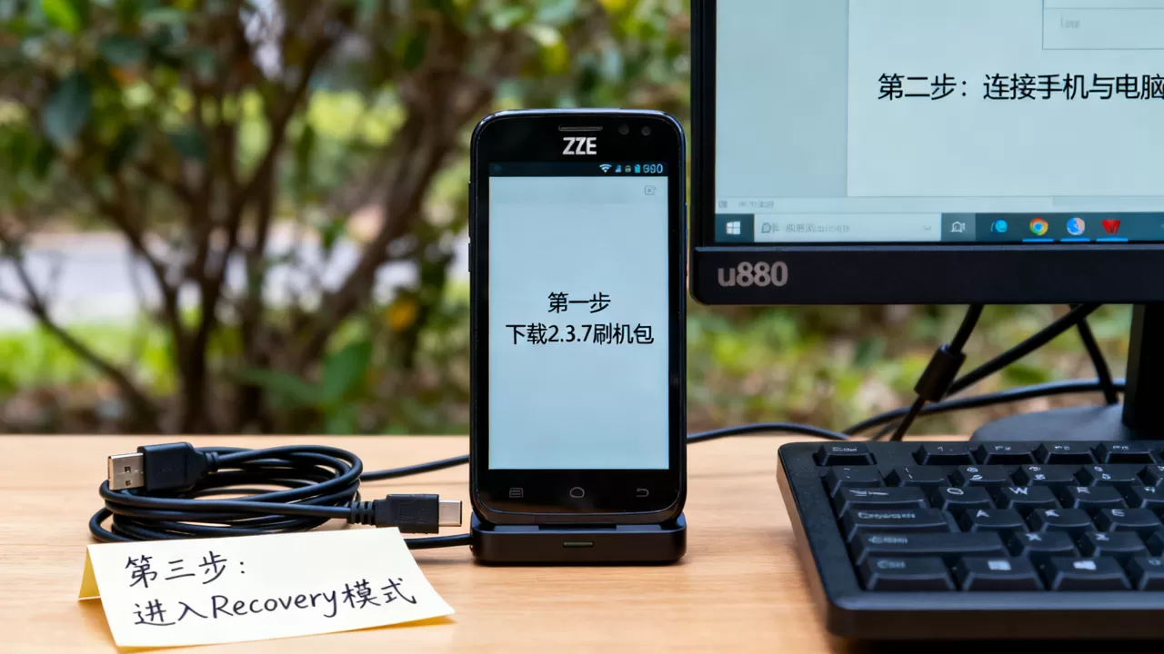 中兴u880刷机2.3.7教程，中兴u880刷机包