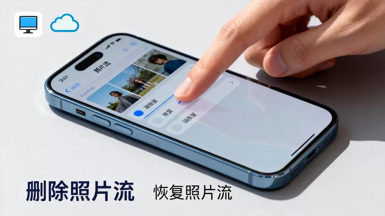iphone我的照片流删除了怎么办，照片流怎么恢复