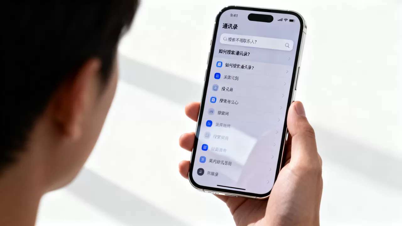 iphone通讯录搜索不到怎么办,iphone通讯录怎么搜索 iphone通讯录搜索不到怎么办,iphone通讯录怎么搜索