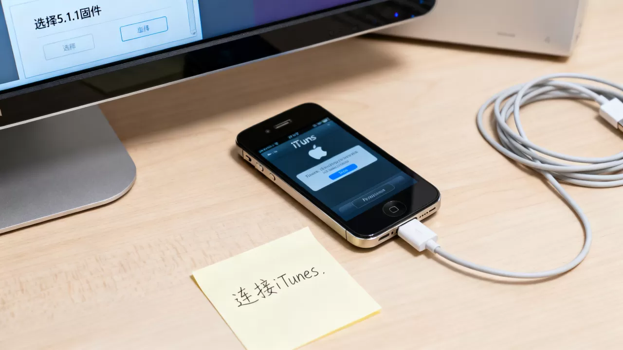 iphone4 5.1.1平刷教程,iphone4 5.1.1系统降级方法 iphone4 5.1.1平刷教程,iphone4 5.1.1系统降级方法