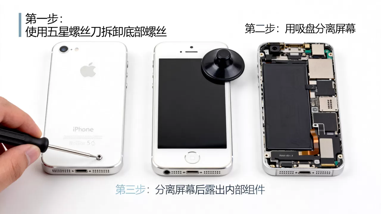 iphone5s怎么拆卸,iphone5s拆卸教程 iphone5s怎么拆卸,iphone5s拆卸教程