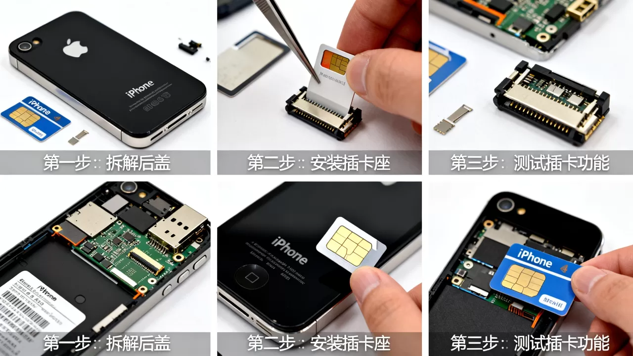 iPhone4改插卡教程，iPhone4改插卡怎么改