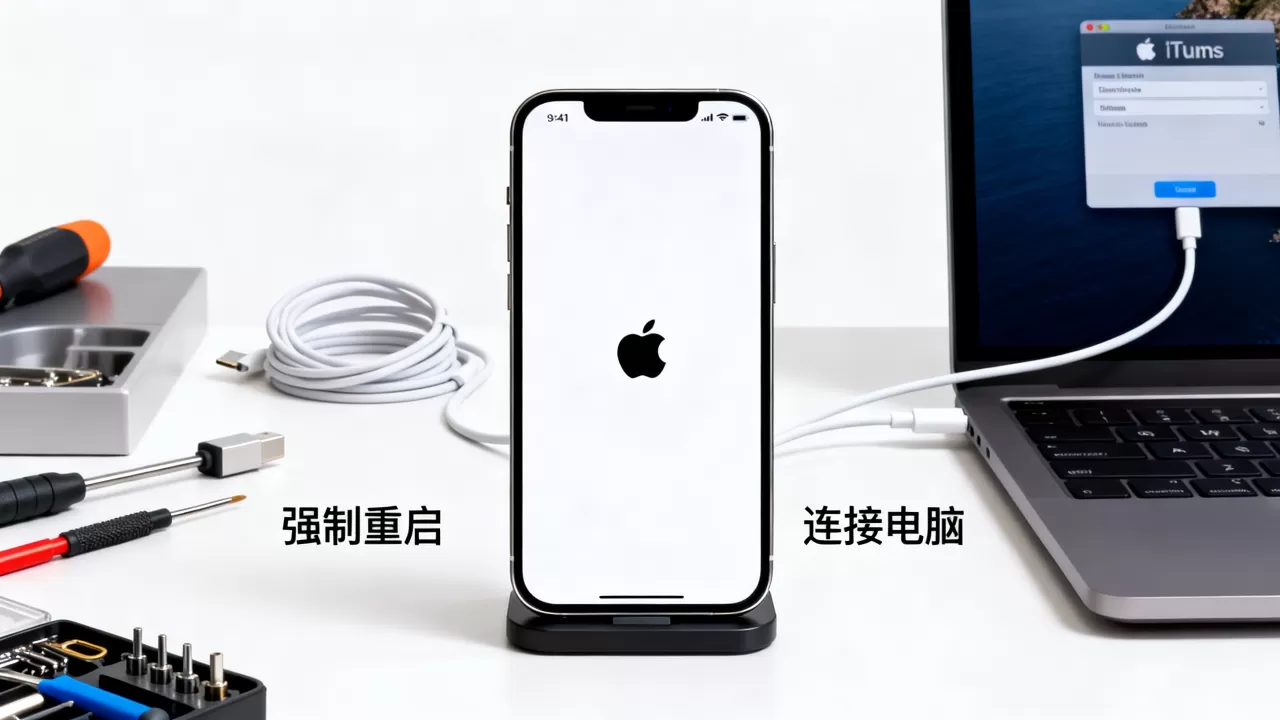 白苹果不刷机怎么修复,白苹果状态怎么解决 白苹果不刷机怎么修复,白苹果状态怎么解决