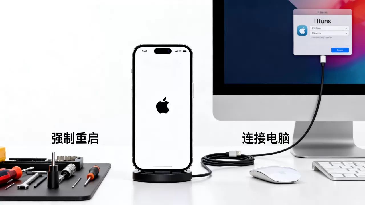 白苹果不刷机怎么修复,白苹果状态怎么解决 白苹果不刷机怎么修复,白苹果状态怎么解决