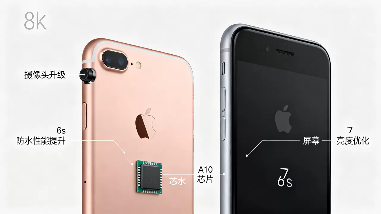 iphone7的改进,iphone7相比6s有哪些升级 iphone7的改进,iphone7相比6s有哪些升级