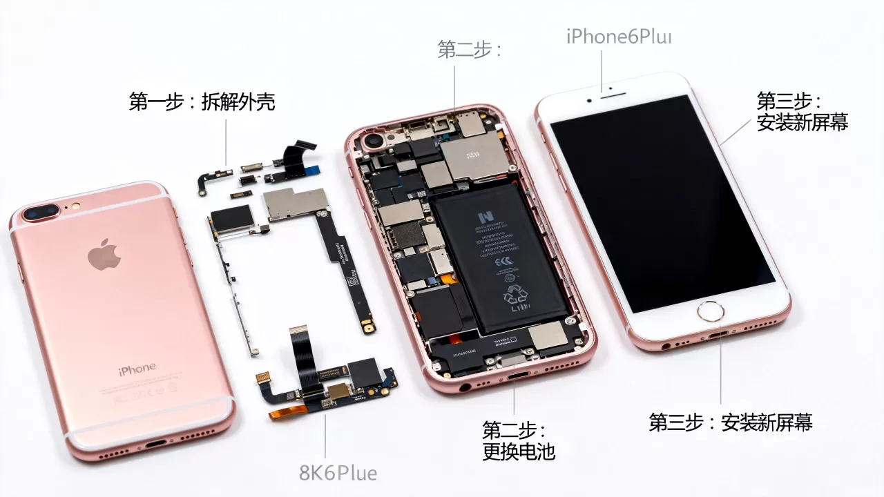 iphone6plus改装成什么样子？iphone6plus改装教程