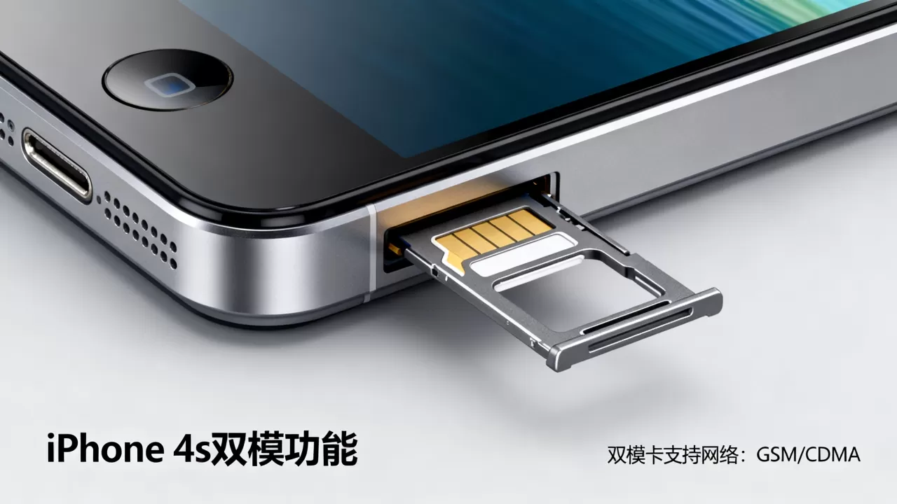 iphone4s双模是什么，iphone4s双模卡支持哪些网络