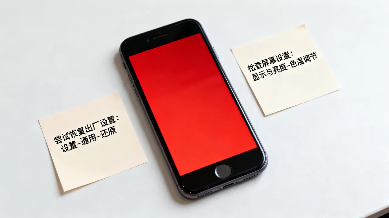iphone 7 屏幕偏红,iphone7屏幕发红怎么解决 iphone 7 屏幕偏红,iphone7屏幕发红怎么解决