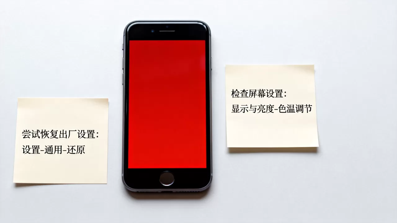 iphone 7 屏幕偏红,iphone7屏幕发红怎么解决 iphone 7 屏幕偏红,iphone7屏幕发红怎么解决