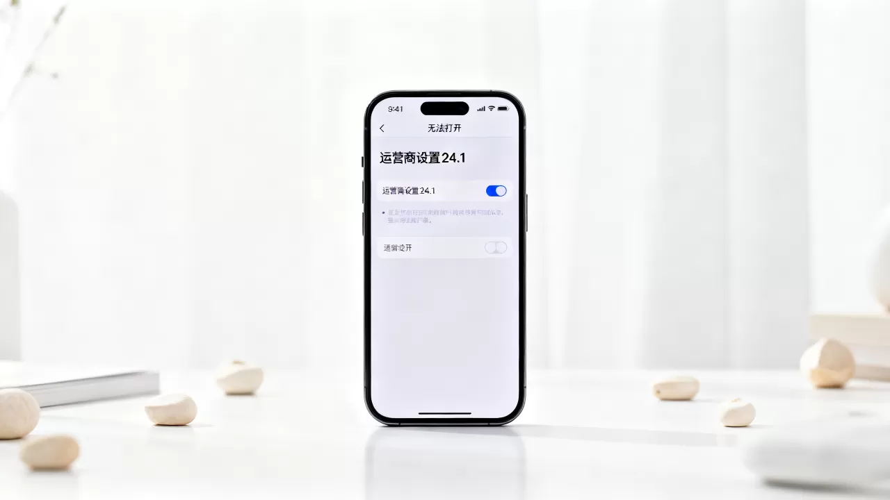 iPhone运营商设置24.1打不开,iphone运营商设置 iPhone运营商设置24.1打不开,iphone运营商设置