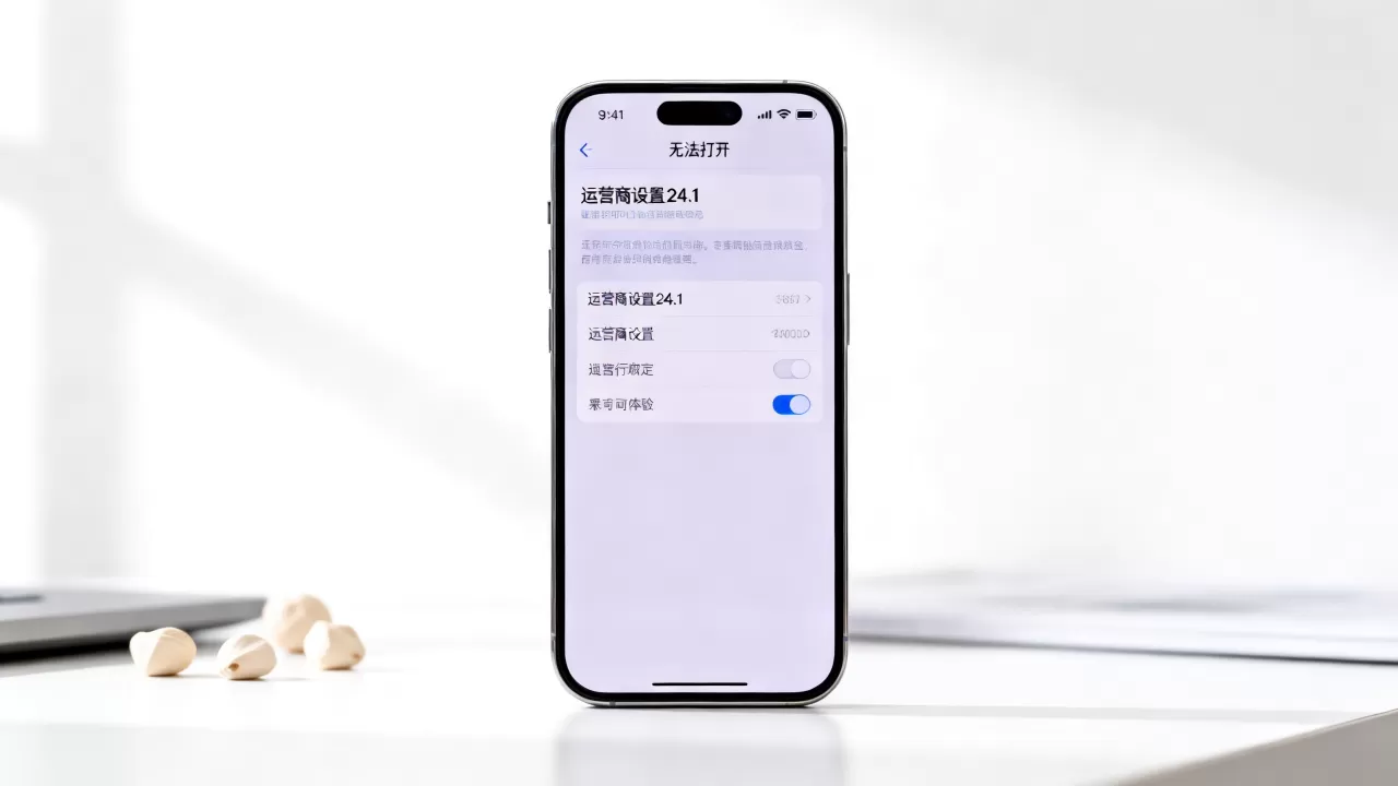 iPhone运营商设置24.1打不开,iphone运营商设置 iPhone运营商设置24.1打不开,iphone运营商设置