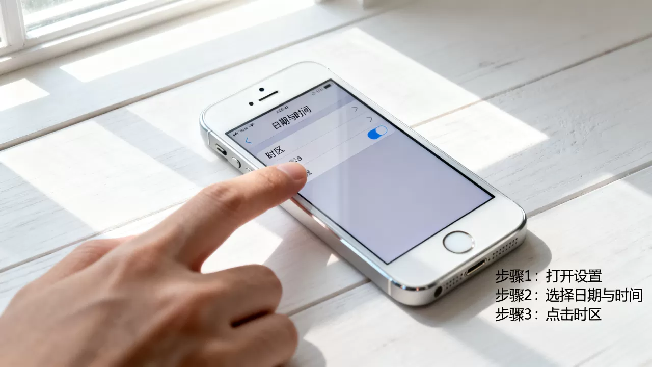iphone5s时区怎么设置，iphone5s时区设置方法