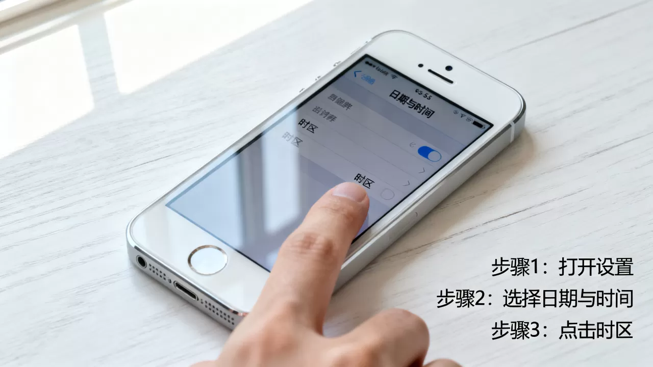 iphone5s时区怎么设置，iphone5s时区设置方法