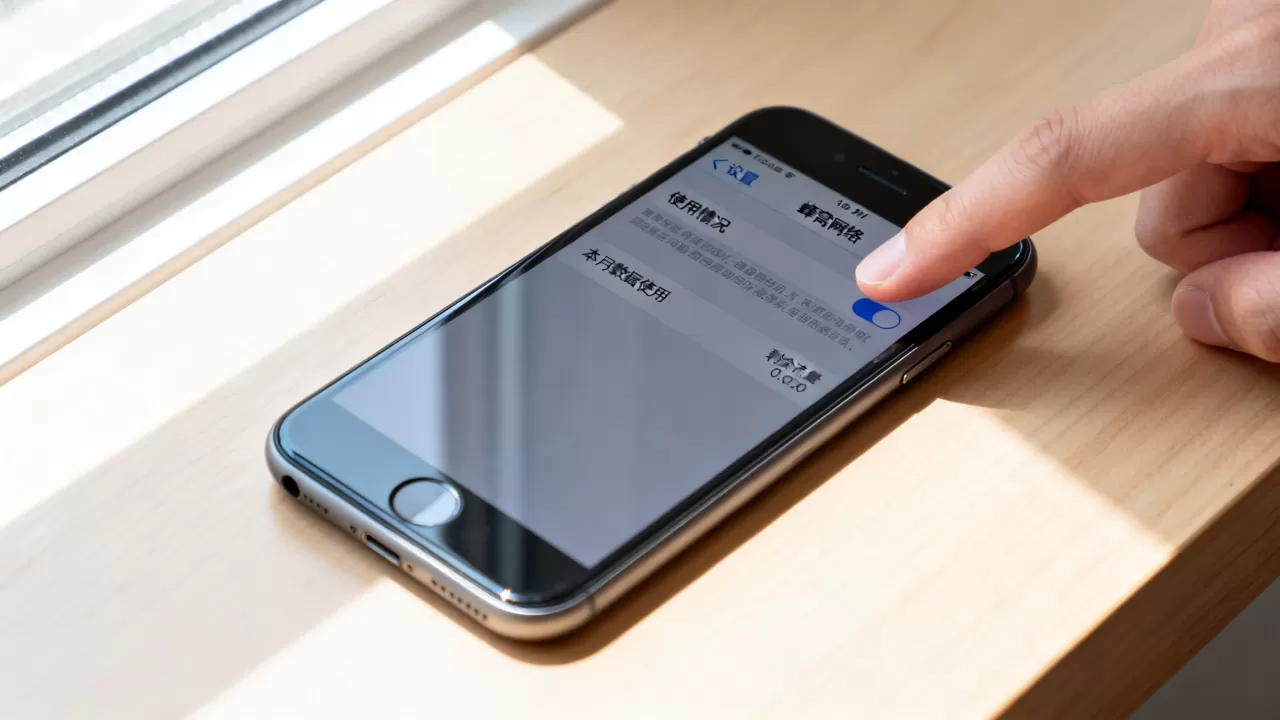 iphone7查流量，iphone7怎么查剩余流量