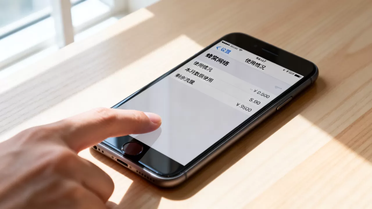 iphone7查流量，iphone7怎么查剩余流量
