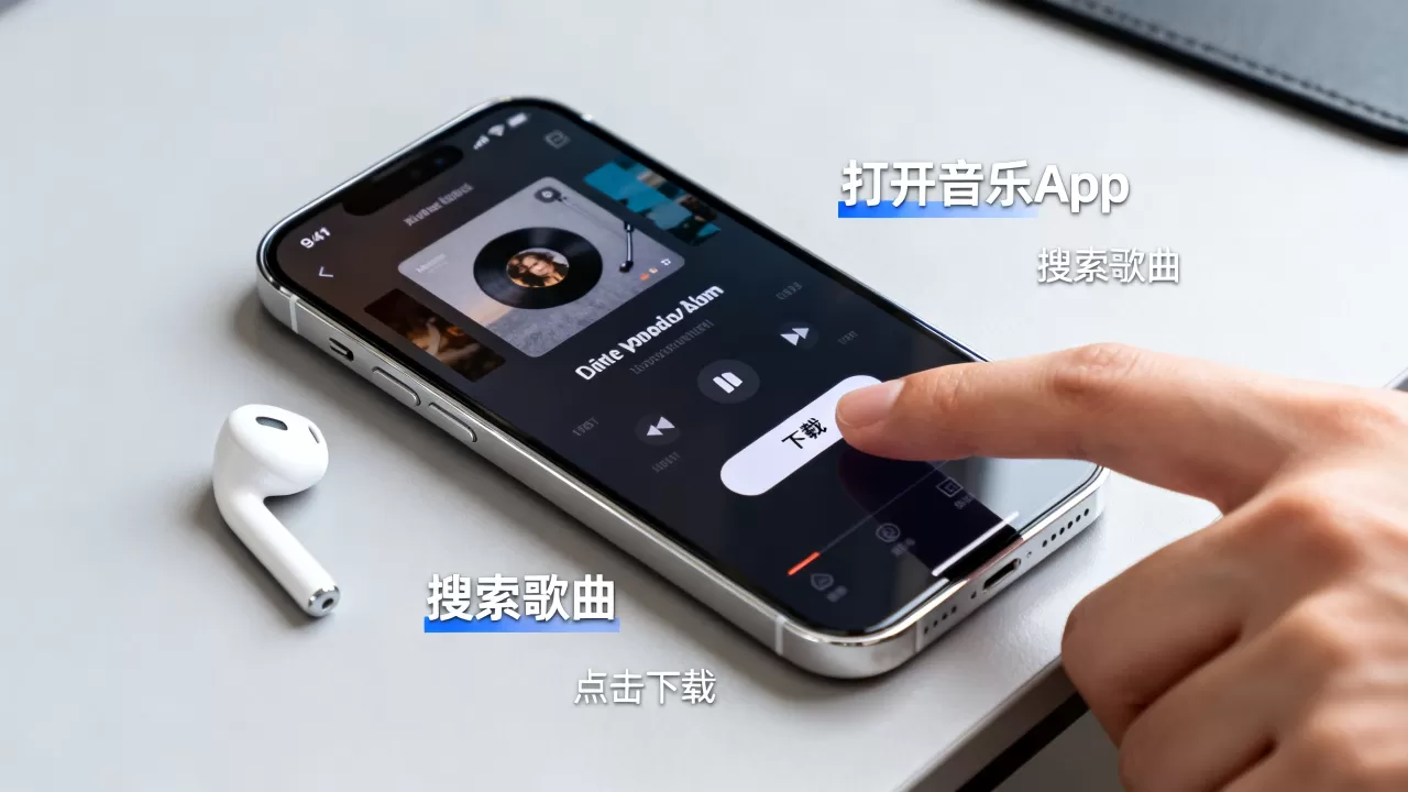 iPhone手机歌曲怎么下载，iPhone下载音乐教程