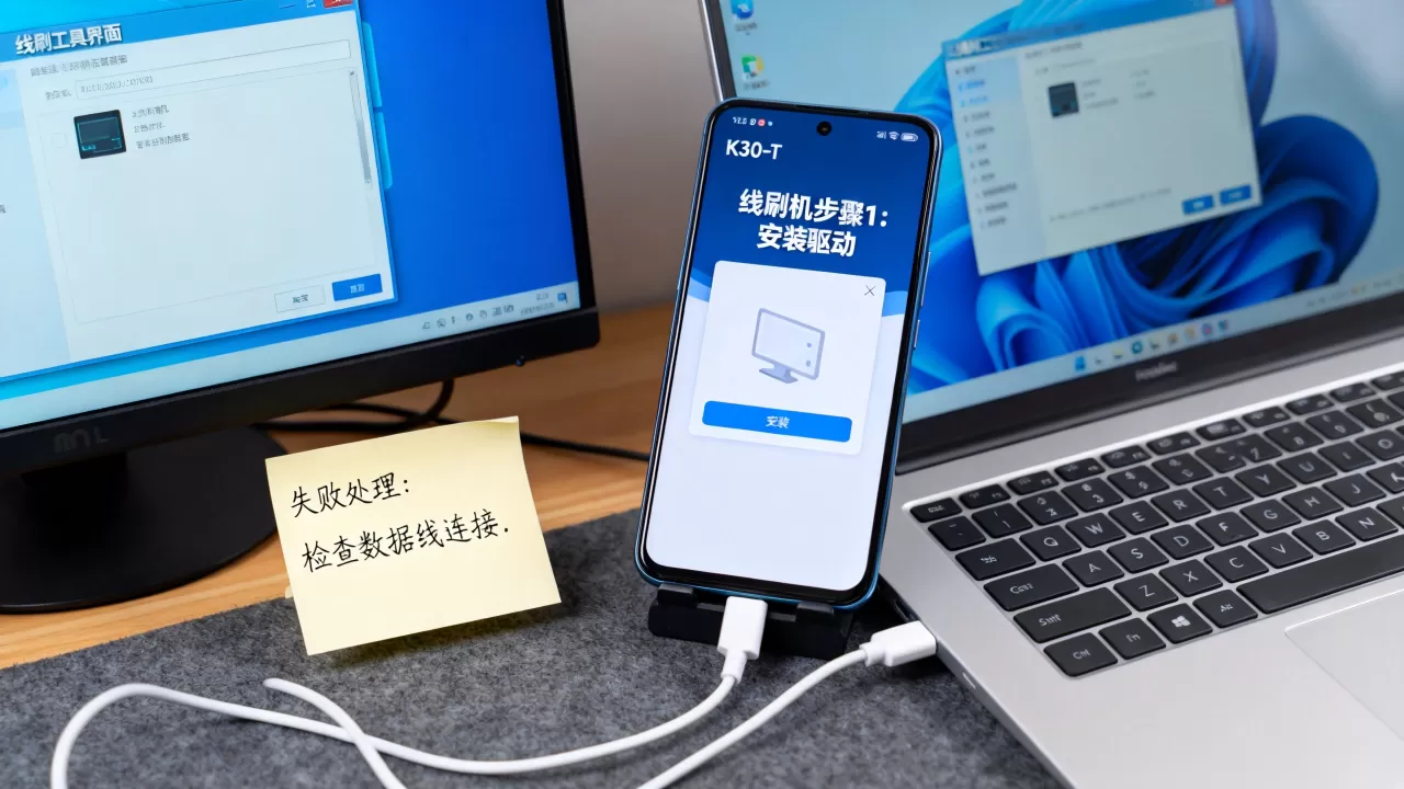 k30-t线刷机教程，k30-t线刷机失败怎么办