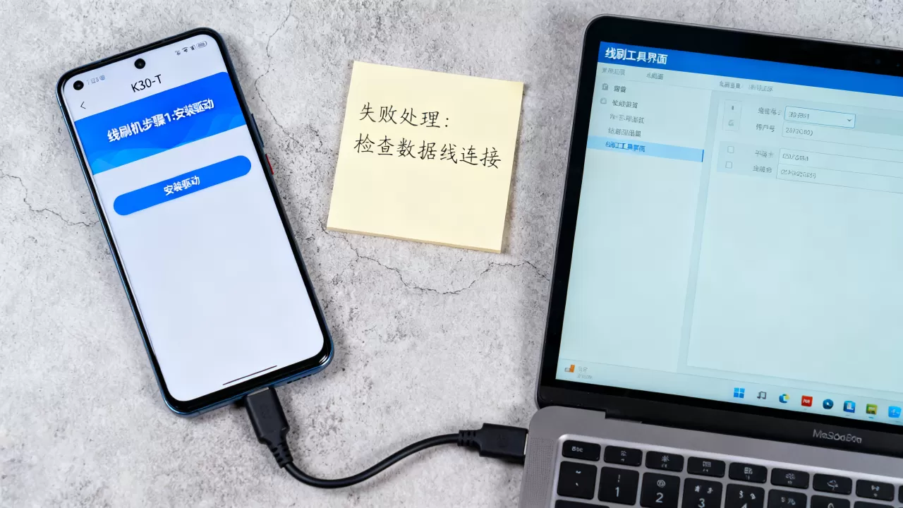 k30-t线刷机教程，k30-t线刷机失败怎么办