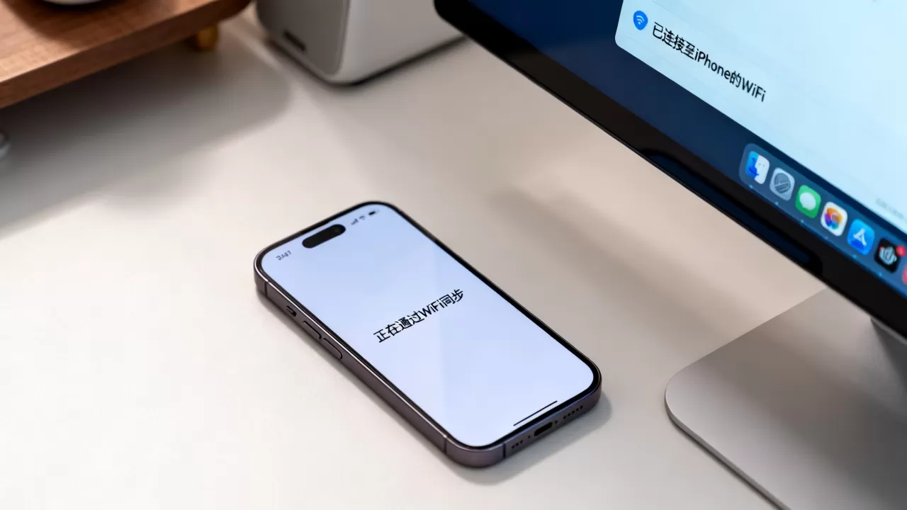 通过wifi与iphone同步，如何通过wifi与iphone同步