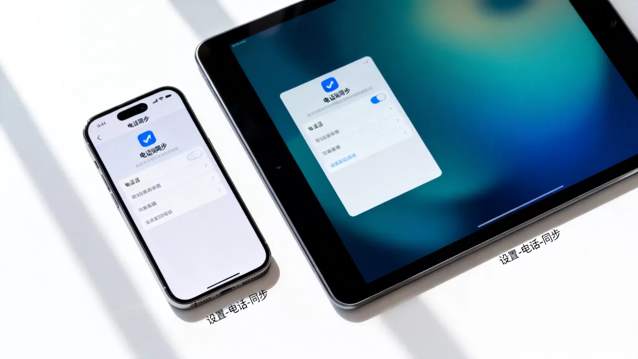 iphone和ipad电话同步，iphone和ipad怎么同步电话
