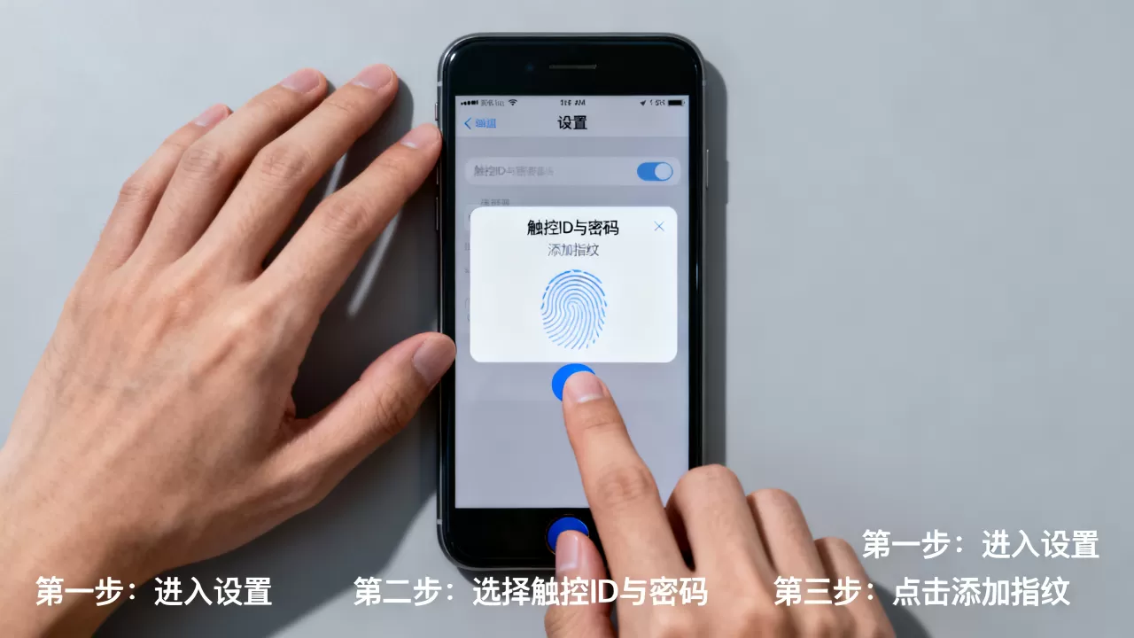 iphone如何设置指纹解锁,iphone怎么添加指纹 iphone如何设置指纹解锁,iphone怎么添加指纹