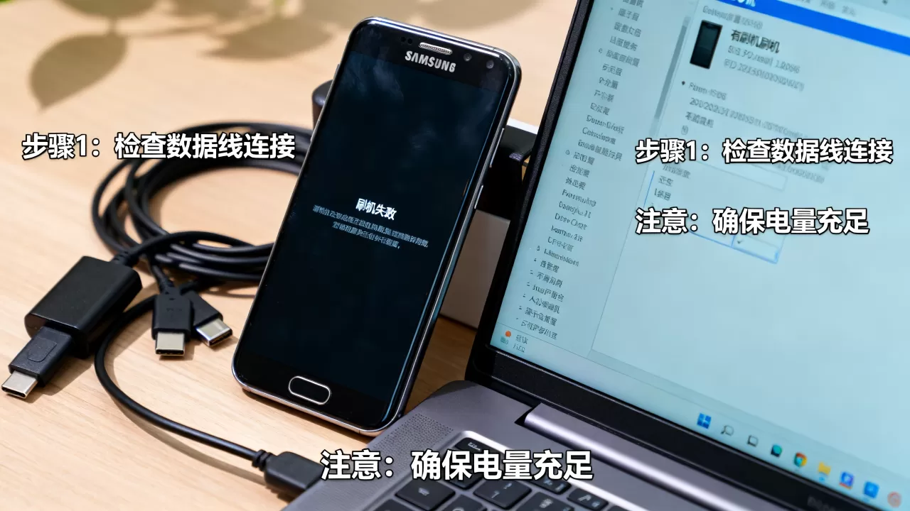 三星通用刷机教程失败怎么办？三星手机刷机教程