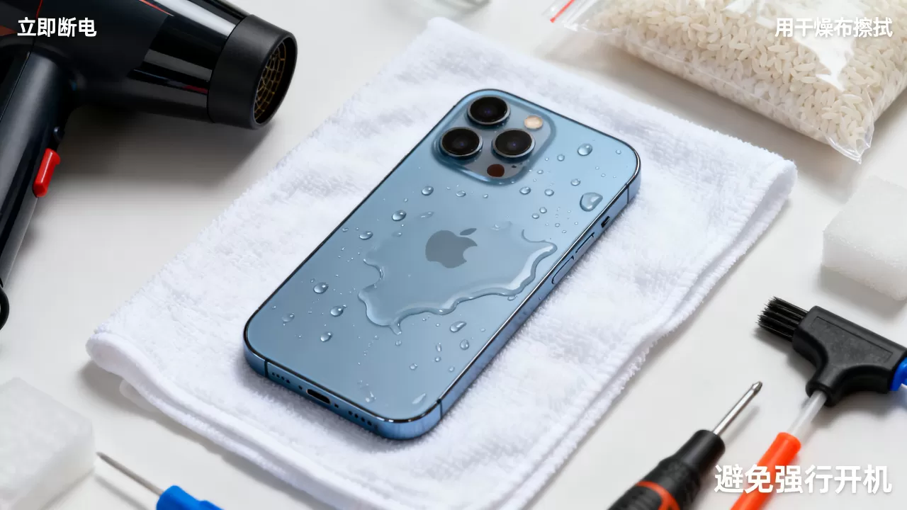 iphone进水自动开机怎么办,iphone进水 iphone进水自动开机怎么办,iphone进水