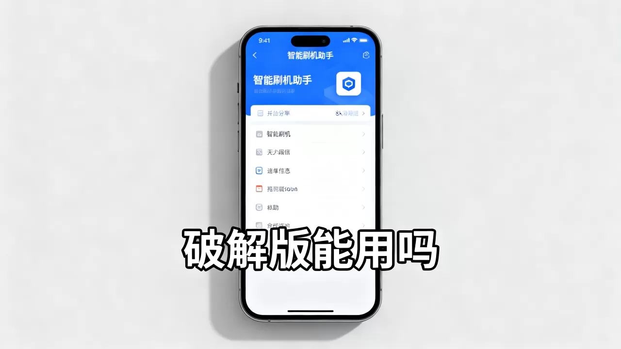 智能刷机助手破解版能用吗，智能刷机助手