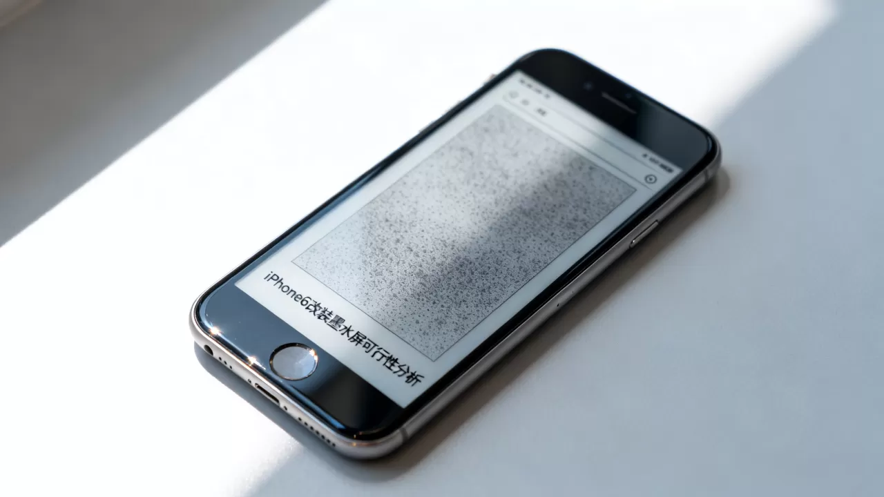 iPhone6能改墨水屏吗，iPhone6墨水屏